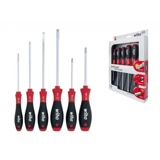 WIHA SoftFinish csavarhúzó készlet 6r. SL+PZ 302ZK6SO/No.07153
