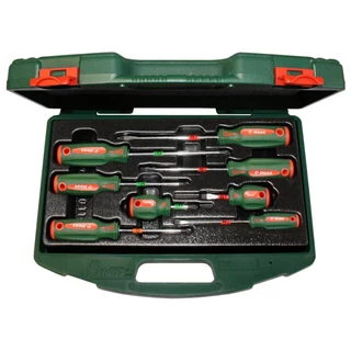 HANS csavarhúzó készlet 8r. CrV TTK-10 kofferben