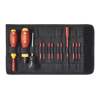 WIHA TorqueVario-S VDE nyomaték csavarhúzó készlet 13r. SL+PH+PZ+SL/PZ 0,8-5,0Nm 2872T13/No.40674