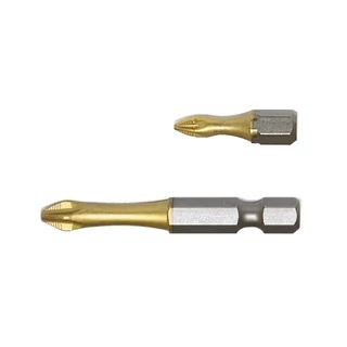 Z-TOOLS 1/4" Phillips TORSION bit hegy S2-TiN PH1x25 ACR