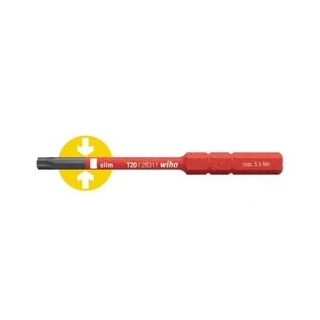 WIHA slimBit electric VDE TORX bit hegy T8x75 2831-15/No.35506