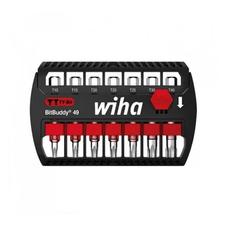 WIHA BitBuddy49 TY-bitkészlet 7r. TORX T10-T40 SB7946TY505/No.42115