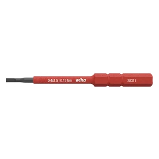 WIHA slimBit electric VDE lapos bit hegy SL3,5x75 2831-10/No.41159
