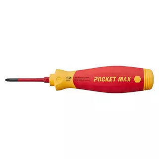 WIHA PocketMax electric VDE csavarhúzó és bittartó készlet 4r. SB283109040/No.45296