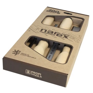 NAREX asztalosvéső készlet fa nyéllel 4r. 8-10-16-32mm 863110