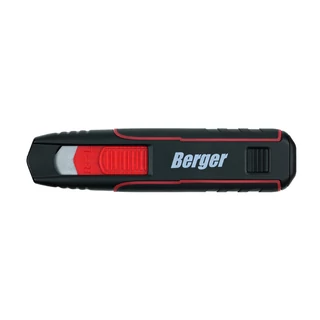 BERGER 2in1 fémházas biztonsági kés SK5 2+2 trapéz/horgas pengével ZK9603-SB