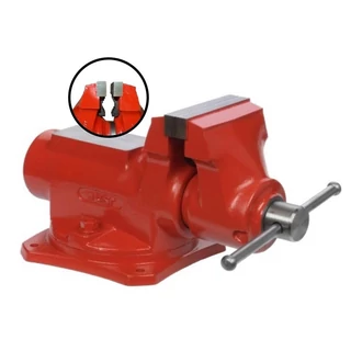 YORK párhuzamsatu forgózsámolyos csőbefogóval 125mm ST T