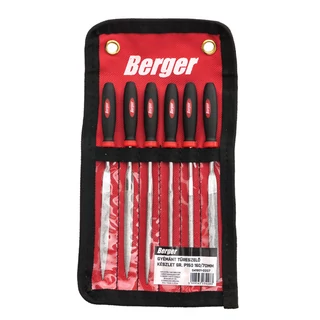 BERGER gyémánt tűreszelő készlet 6r. P150 160/70mm