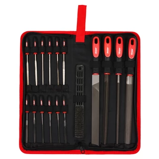 BERGER reszelő készlet szerszámtáskában 17r.