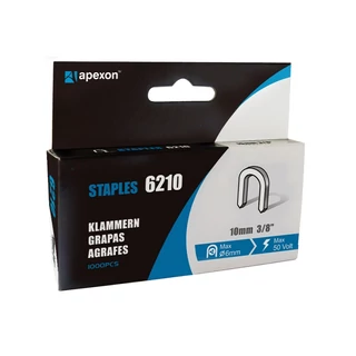 APEXON kábelrögzítő kapocs 10mm 1000db 6210/M (Rapid36)