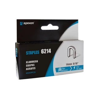 APEXON kábelrögzítő kapocs 14mm 1000db 6214/M (Rapid36)