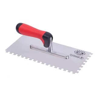 OLEJNIK glettelő fogazott INOX E6 130x280mm ERGO Profi