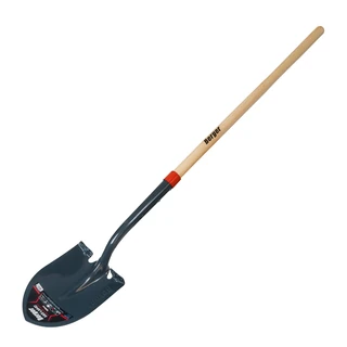 BERGER kerek ásólapát hosszú keményfa nyéllel 2,56kg 1500mm