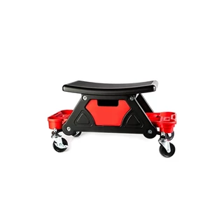 Gurulós szerelőszék 2 tálcás, fiókkal 640x250x370