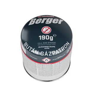 BERGER kemping gázpalack 190g