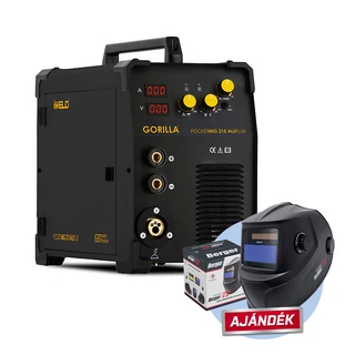 IWELD Gorilla Pocketmig 215 XL hegesztő inverter 80POCMIG215