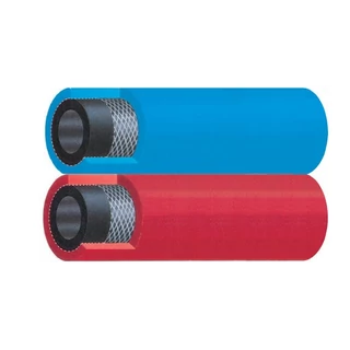 Autogén ikertömlő, oxigén+acetilén d(6/13)+d(8/15)mm