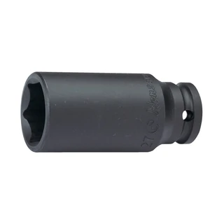 HANS 1/2" gépi hosszú dugókulcsfej 22x80mm CrMo 84300M22