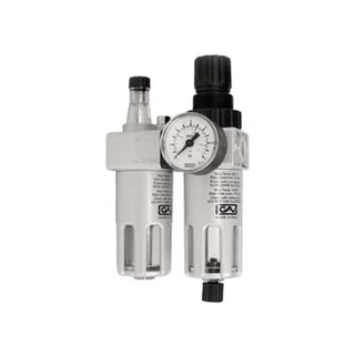 GAV levegőelőkészítő komplett egység 1/4" FRL-180 Vízleválasztó-olajzó