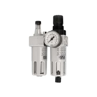 GAV levegőelőkészítő komplett egység 1/2" FRL-200 Vízleválasztó-olajzó