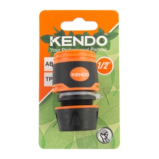 KENDO locsolótömlő gyorscsatlakozó 1/2" tömlőhöz TPR-SOFT No.60631