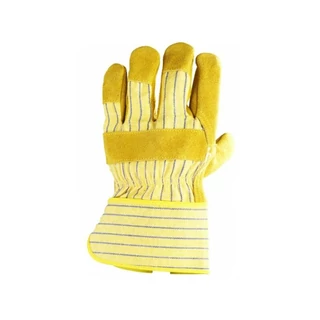 EP munkavédelmi bőrkesztyű, sárga marhahasíték/színbőr tenyérfolttal 10-es No.153