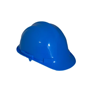 Építési sisak PP kék