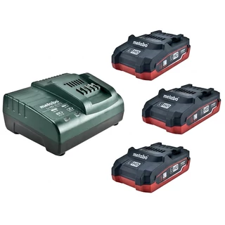 METABO Basic-Set akku: 3x3,1Ah LiHD + töltő ASC30-36 685076000