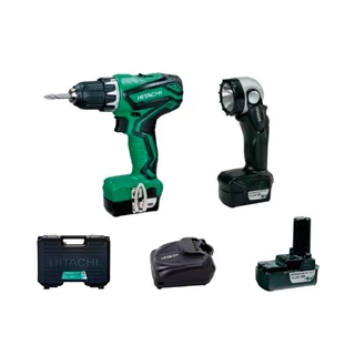 HIKOKI DS10DAL akkus fúró-csavarozó 2x1,5Ah + lámpa, koffer