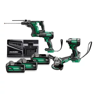 HIKOKI KC18DE-WHZ akkus gépcsomag /18V 3x5,0Ah Li-akku/