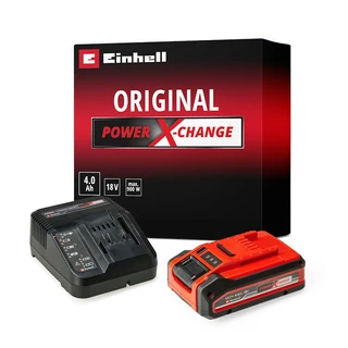 EINHELL 4,0 Ah PLUS Power X-Change Starter-Kit akku+töltő 4512159