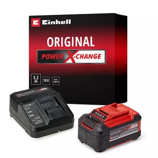 EINHELL PXC Li akku+töltő 18V 5,2Ah Starter Kit 4512147
