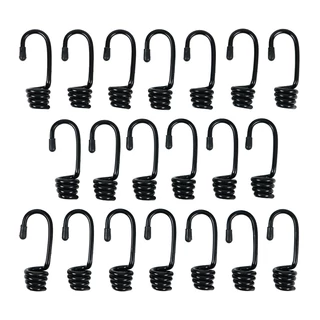 BERGER kampó PVC bevonattal, 8-10mm gumikötélhez 20db