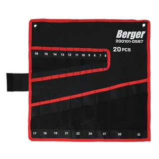 BERGER csillag-villáskulcs összehajtható szerszámtartó 20r. 