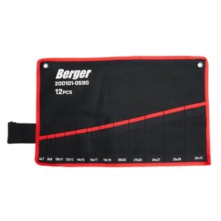 Z-TOOLS villáskulcs összehajtható szerszámtartó 12r. fekete