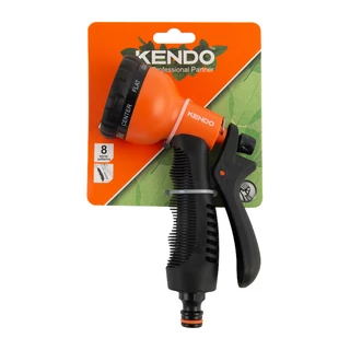 KENDO állítható locsolópisztoly 8 funkciós TPR-SOFT No.60653