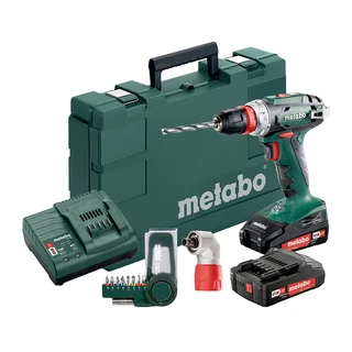 METABO BS 18 Quick akkusfúró csavarozó 2x2Ah Set 602217870