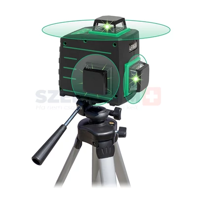Vonallézer állvánnyal LP363G SET 3D Li-ion+töltő