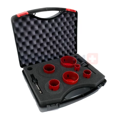 MPS villamossági körkivágó készlet 8r. 22-68mm 5551