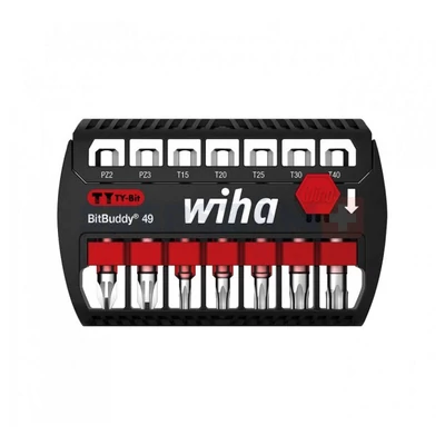 WIHA BitBuddy49 TY-bit készlet 7r. PZ+T SB7946TY905/No.42118