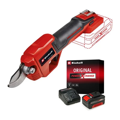 EINHELL GE-LS 18 Li - Solo akkus ágvágó 3408300 - PXC Li akku+töltő 18V 4,0Ah Starter Kit 4512042 (Tavaszi akciós csomag)