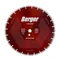 BERGER szegmentált gyémánttárcsa 350x25,4/SH8mm
