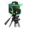 BERGER akkus vonallézer zöld 3x360° 4,0Ah Li-Ion állvánnyal ZNLP363G-3D SET