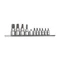 HANS 1/4"+3/8" furatos TORX bit-dugókulcsfej készlet 11r. TH10-TH60 56025-11