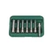 HANS 1/2" XZN-12Pt hosszú bit-dugókulcsfej készlet 7r. M5-M16 46028-47