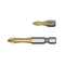 Z-TOOLS 1/4" Phillips TORSION bit hegy S2-TiN PH2x25 ACR 50db