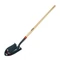 BERGER kerek ásó hosszú keményfa nyéllel 2,28kg 1500mm