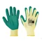 DIPPER nylon latex mártott munkavédelmi kesztyű sárga/zöld 7-es No.0108001599070