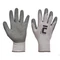 DIPPER nylon latex mártott munkavédelmi kesztyű szürke 9-es No.0108001599090