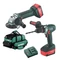 METABO BS 18 LTX Impuls akkus fúró-csavarozó + W 18 LTX 125 sarokcsiszoló 2x3,0 Ah 685017000
